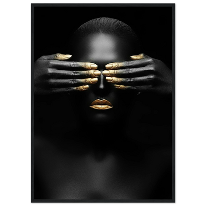 Vision in Gold - Poster - Arthena