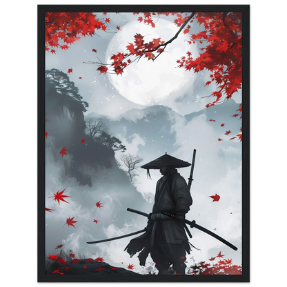 Crimson Leaves - Poster - Arthena