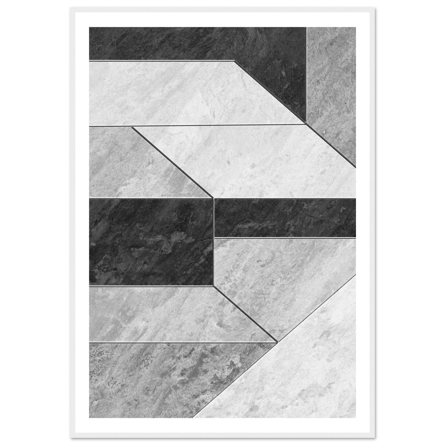Stone Geometry - Poster - Arthena