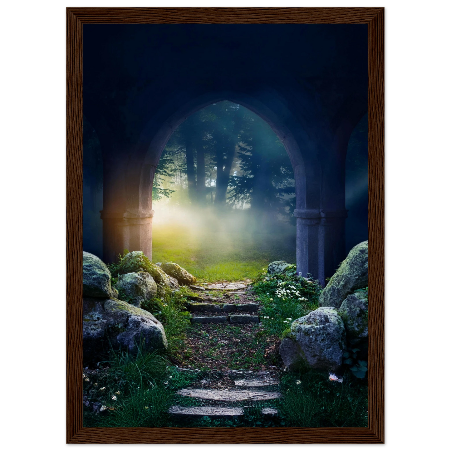 Portal to Tranquility - Poster - Arthena
