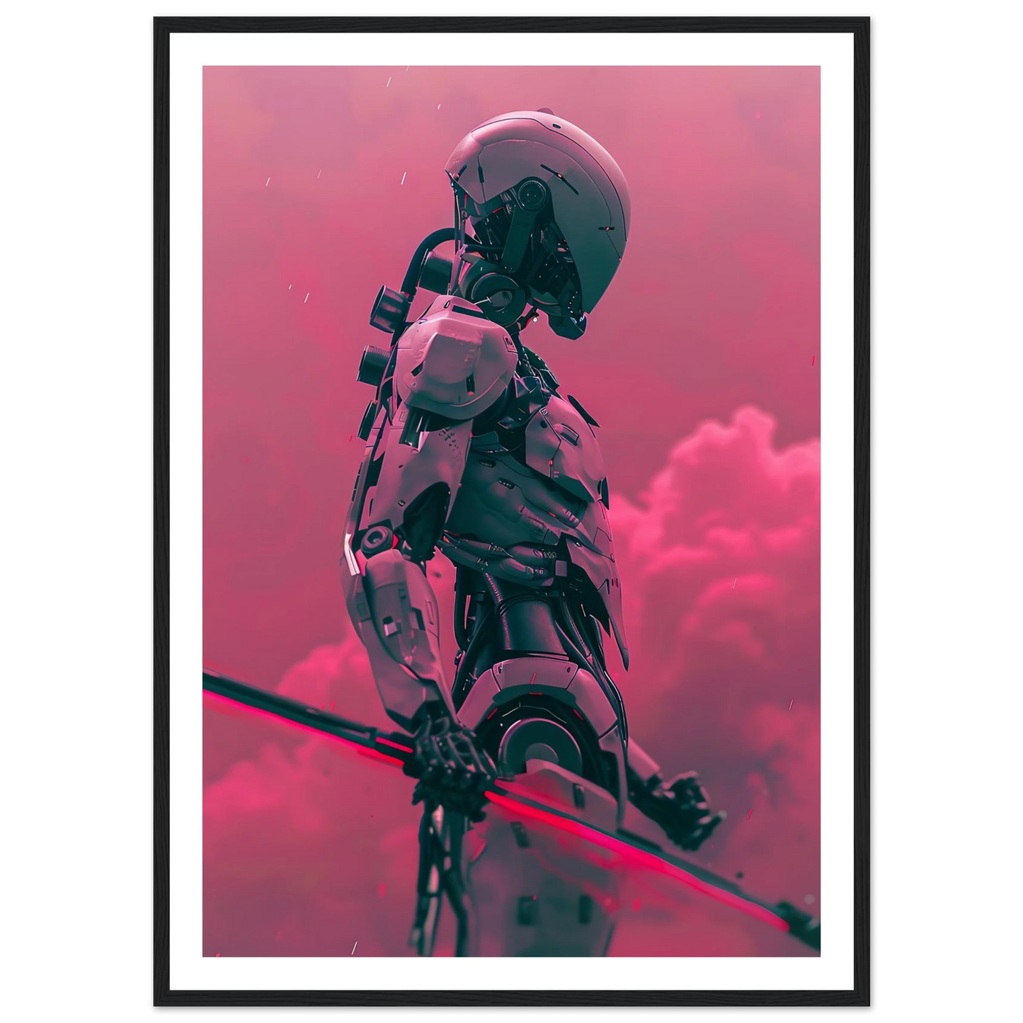 Battle Droid in the Rosy Mist - Poster - Arthena