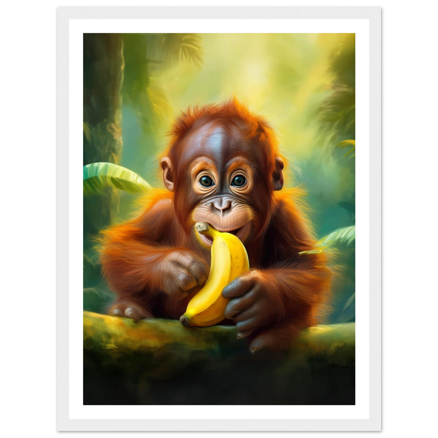 Orangutang Baby - Poster - Arthena