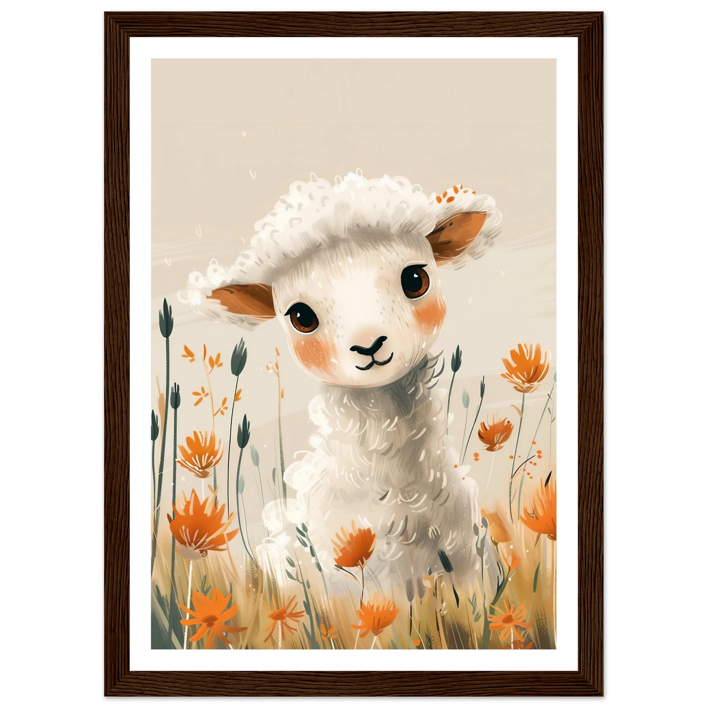 Baby Lamb - Poster - Arthena