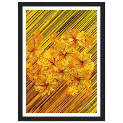Golden Blossoms - Poster - Arthena