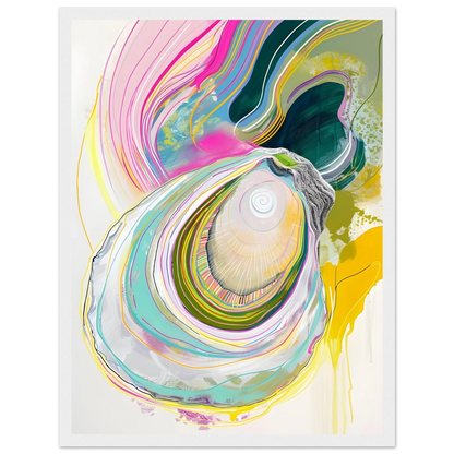 Colorful Oyster - Poster - Arthena
