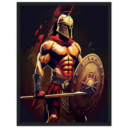 Spartan Warrior - Poster - Arthena