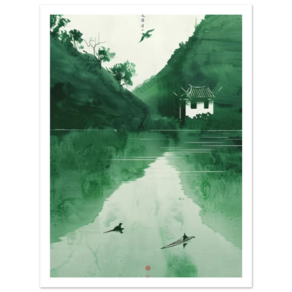 The green mirror - Poster - Arthena