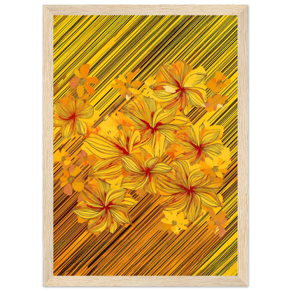 Golden Blossoms - Poster - Arthena