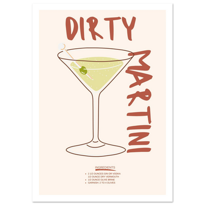 Dirty Martini - Poster - Arthena