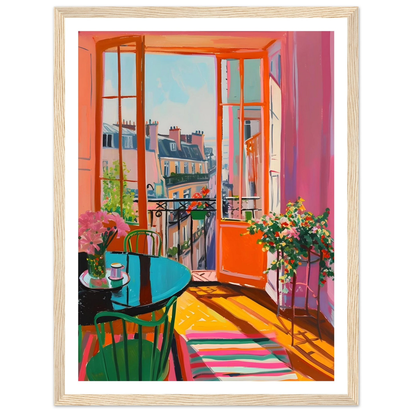 Parisian Morning View - Poster - Arthena