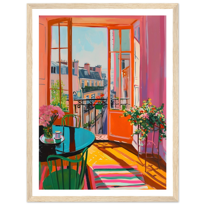 Parisian Morning View - Poster - Arthena