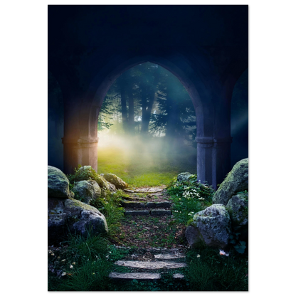 Portal to Tranquility - Poster - Arthena