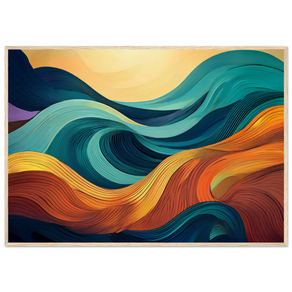 Waves - Poster - Arthena