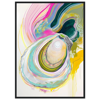 Colorful Oyster - Poster - Arthena