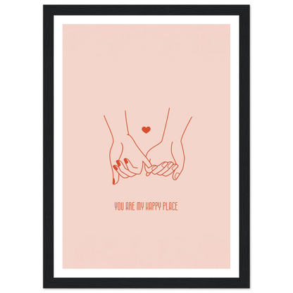 You are my happy place - Poster - Arthena