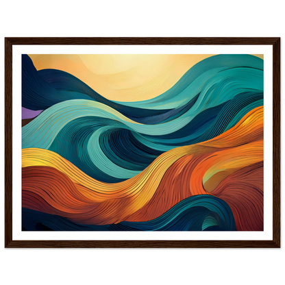 Waves - Poster - Arthena