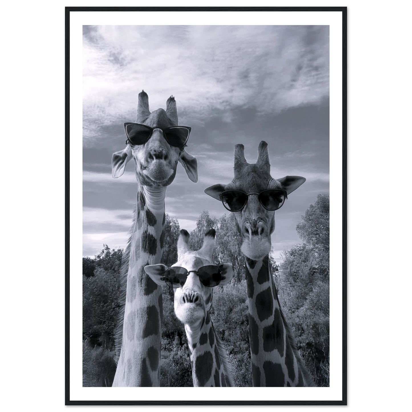 A Sunny Day to be a Giraffe - Poster - Arthena