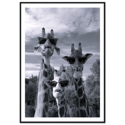A Sunny Day to be a Giraffe - Poster - Arthena