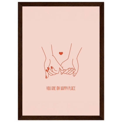 You are my happy place - Poster - Arthena