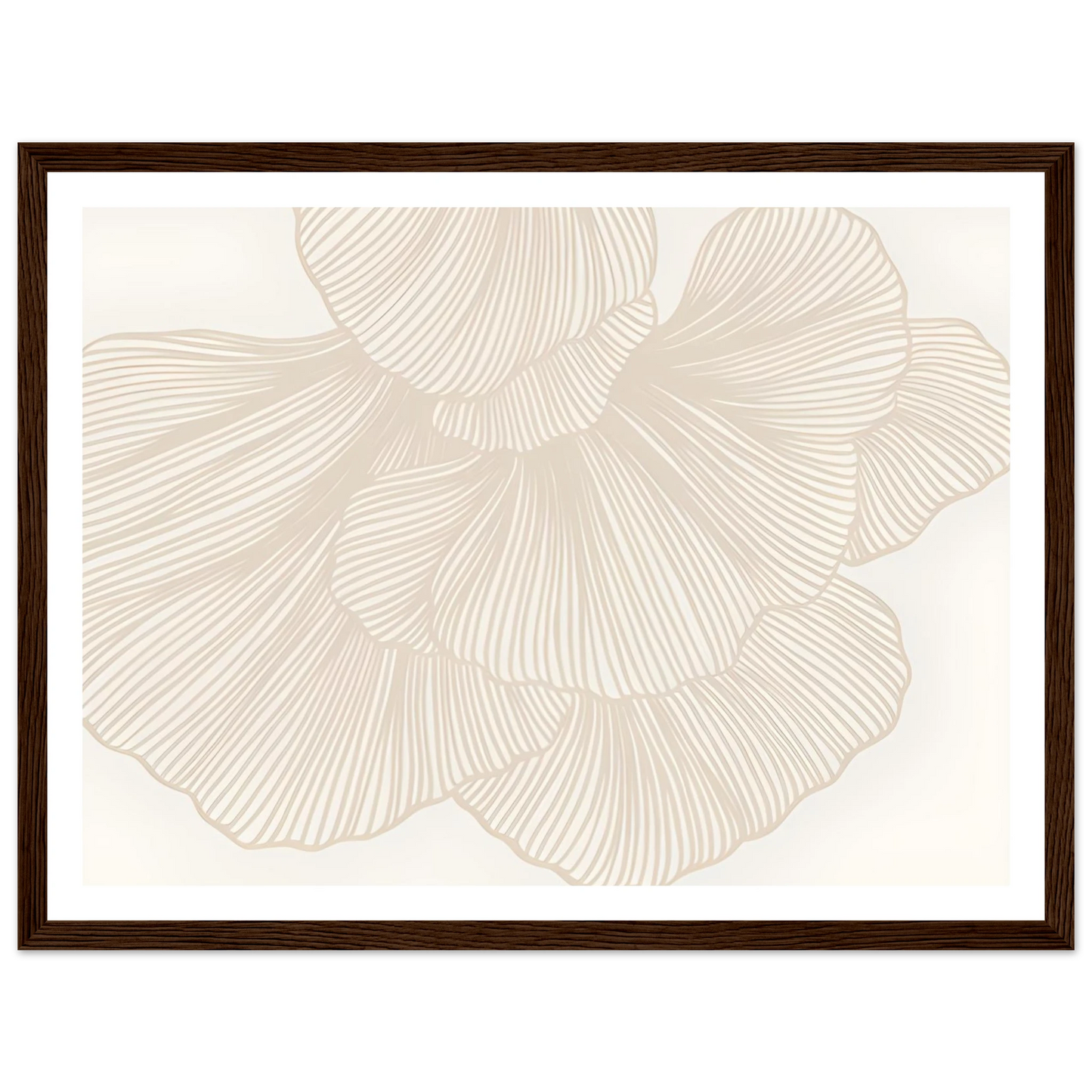 Flower Lines - Poster - Arthena