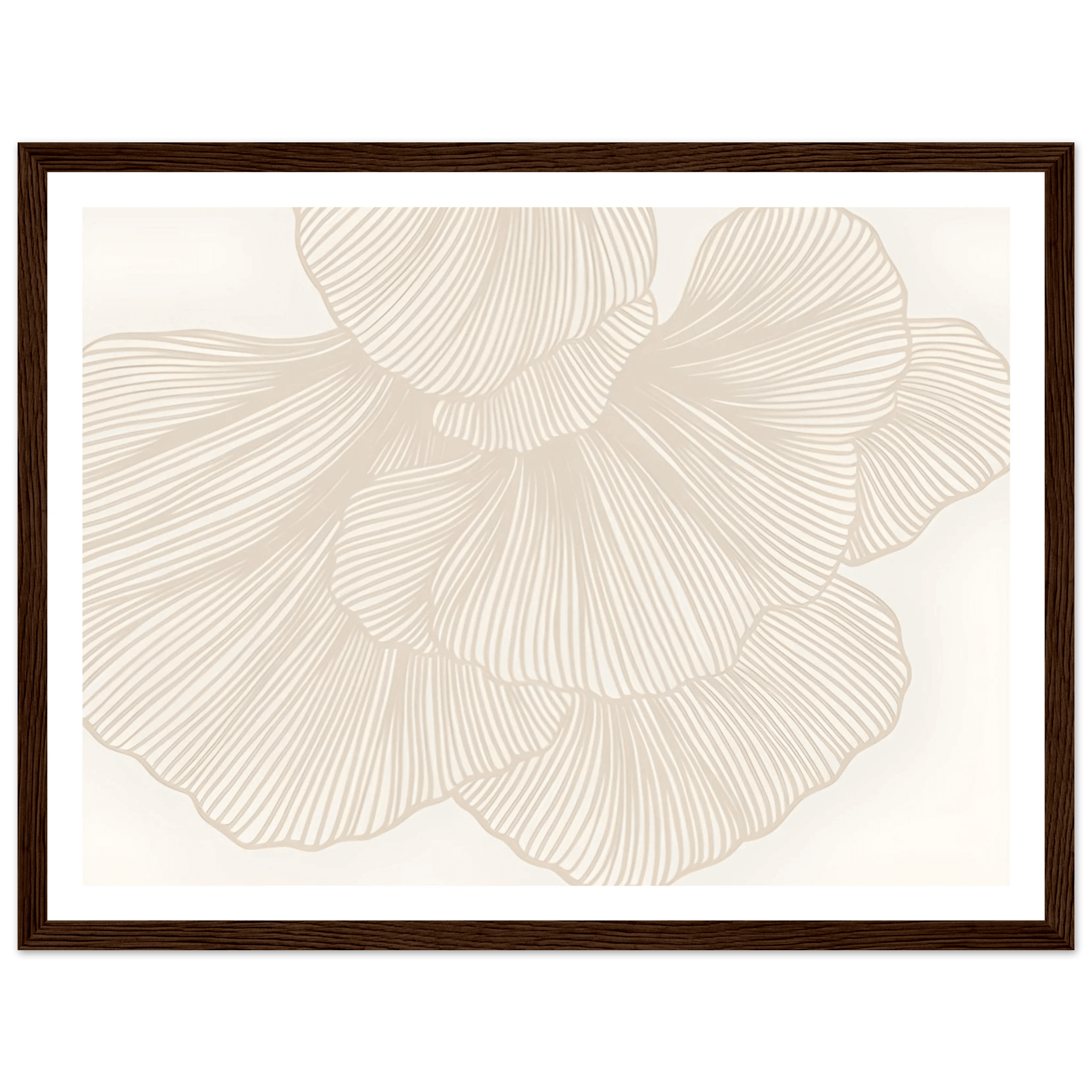 Flower Lines - Poster - Arthena