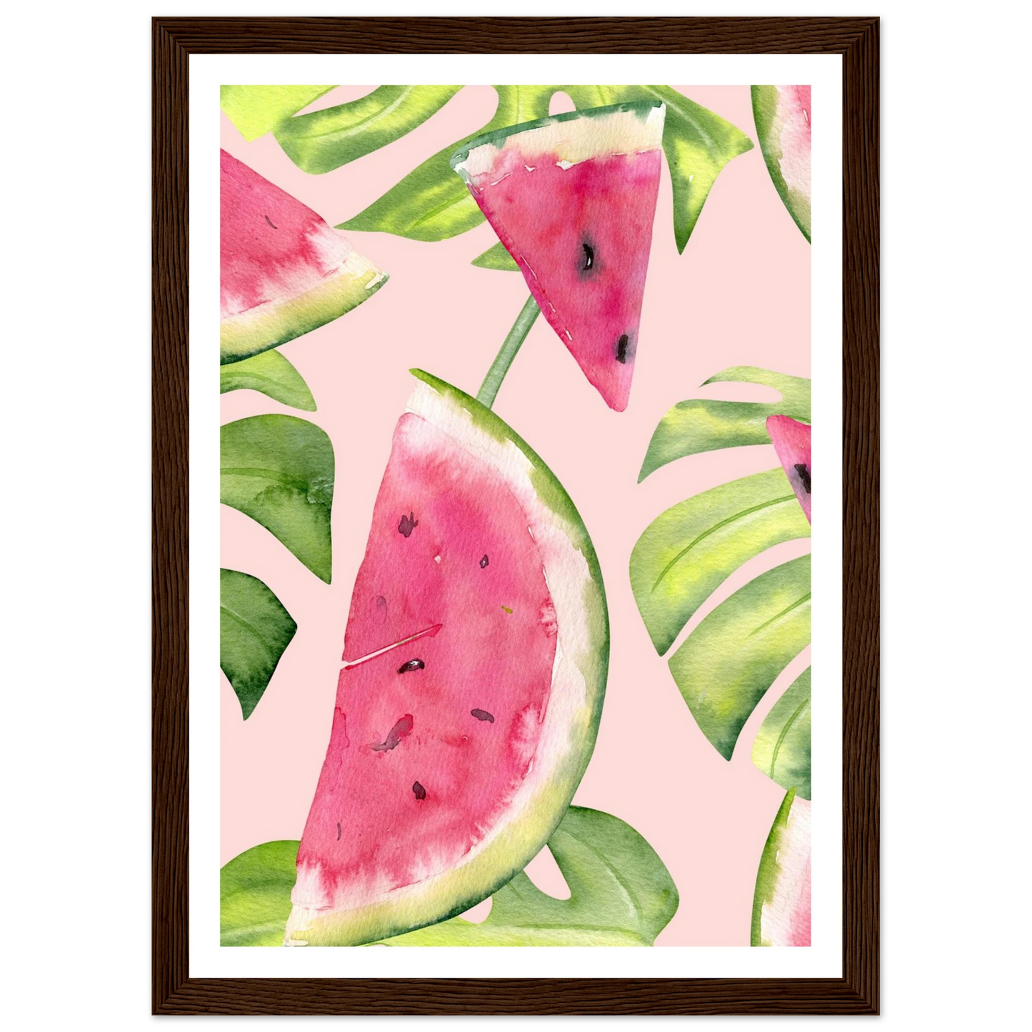 Watermelon Slices - Poster - Arthena