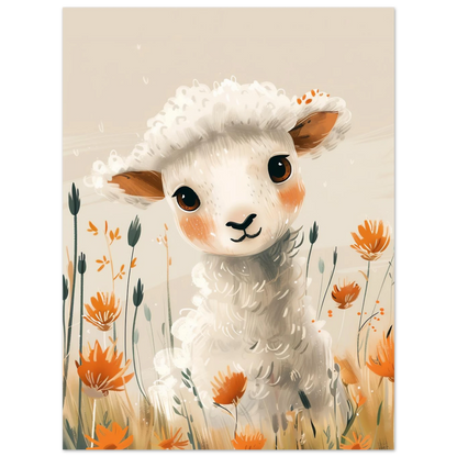 Baby Lamb - Poster - Arthena