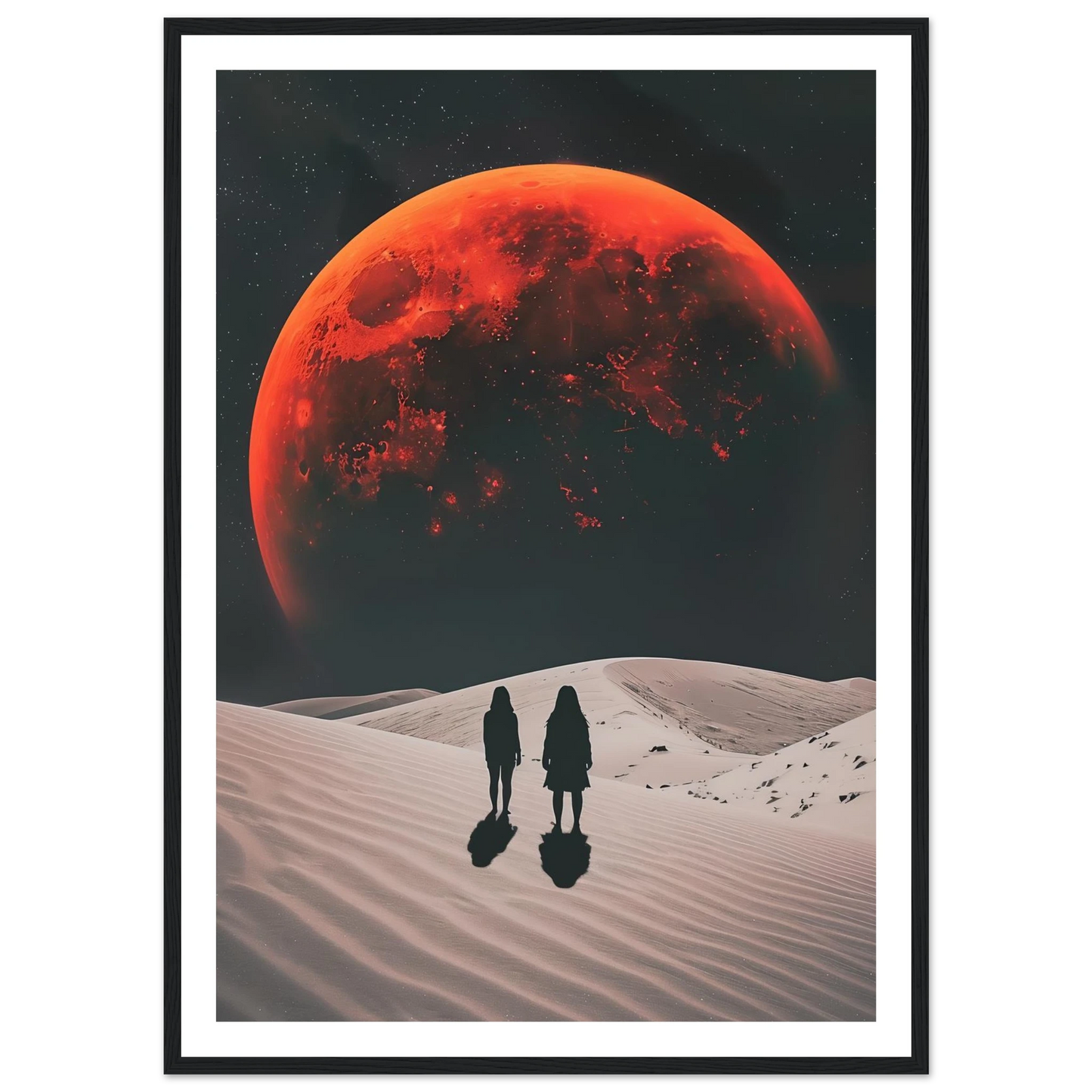 Two Gazes Towards the Unknown - Poster - Arthena