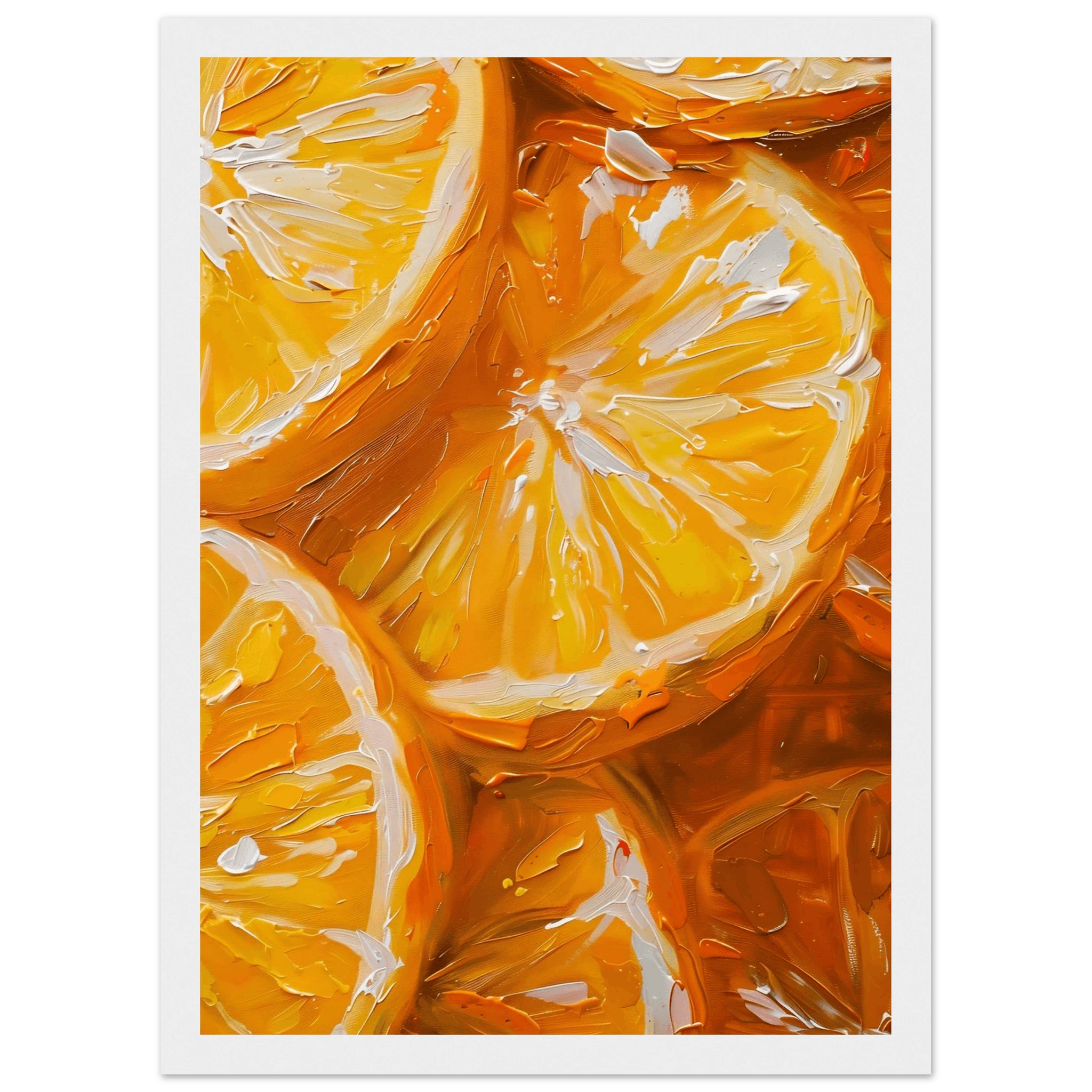 Slices of Orange - Poster - Arthena