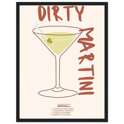 Dirty Martini - Poster - Arthena