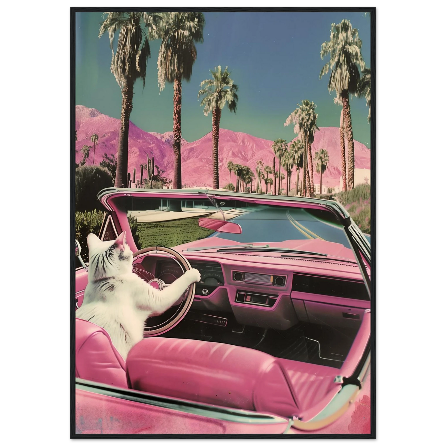Feline Dreams - Poster - Arthena