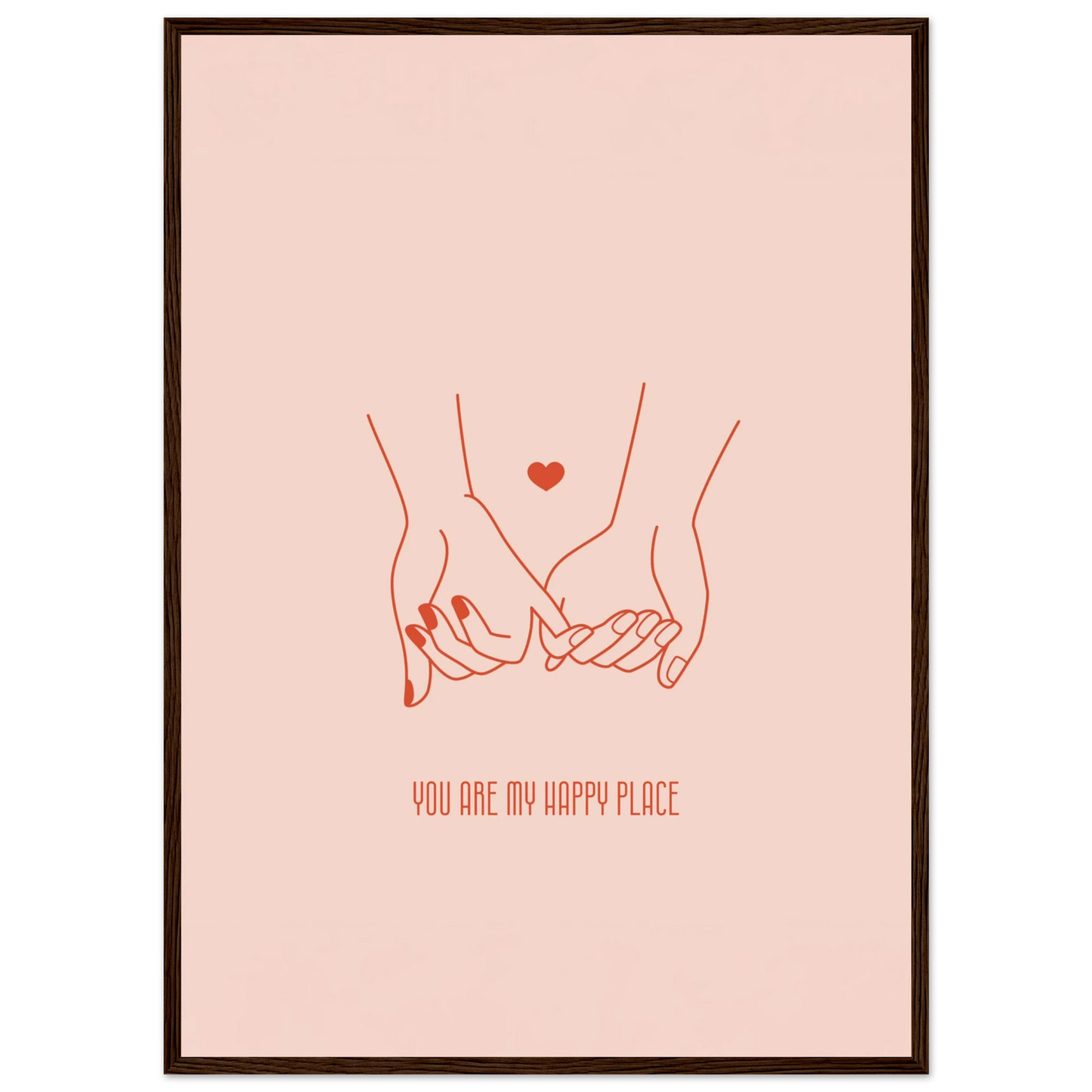 You are my happy place - Poster - Arthena