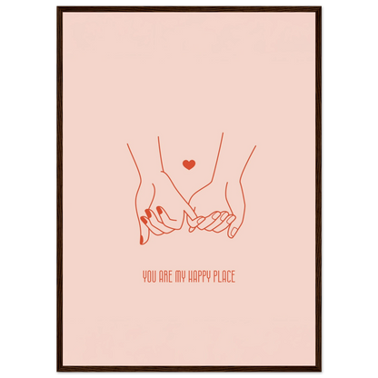 You are my happy place - Poster - Arthena