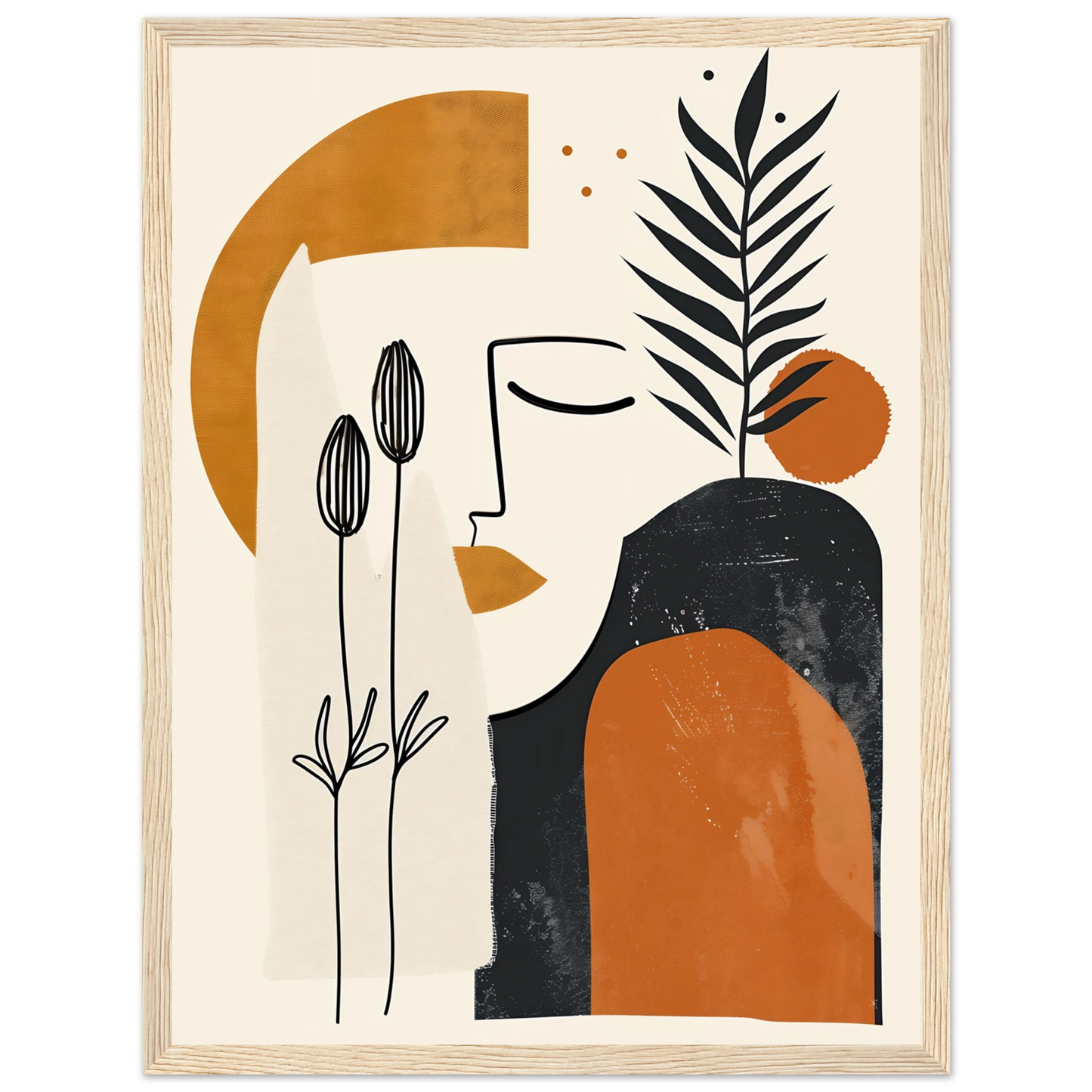 Harmony in Lines - Poster - Arthena