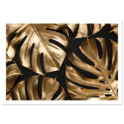 Monstera Luxe - Poster - Arthena