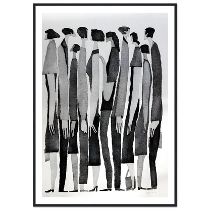 Silent Crowd - Poster - Arthena