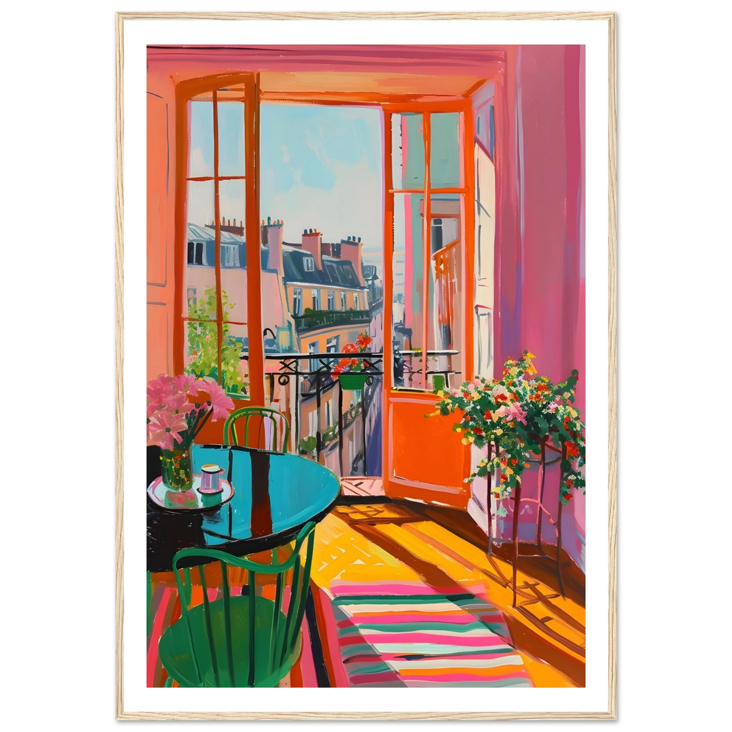 Parisian Morning View - Poster - Arthena