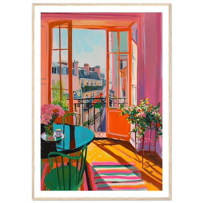 Parisian Morning View - Poster - Arthena