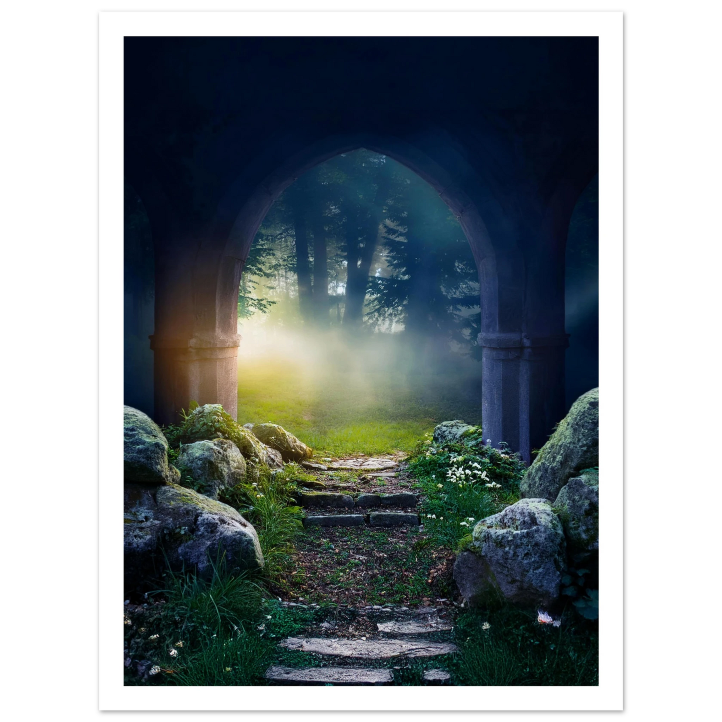 Portal to Tranquility - Poster - Arthena