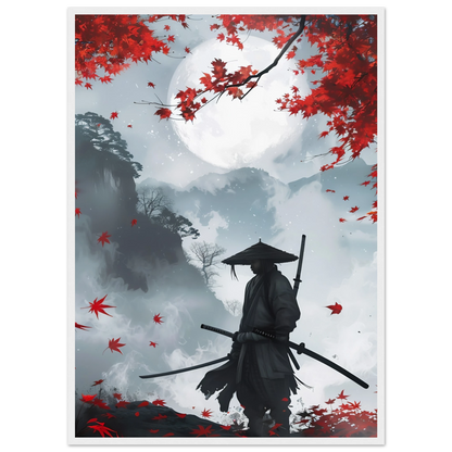 Crimson Leaves - Poster - Arthena