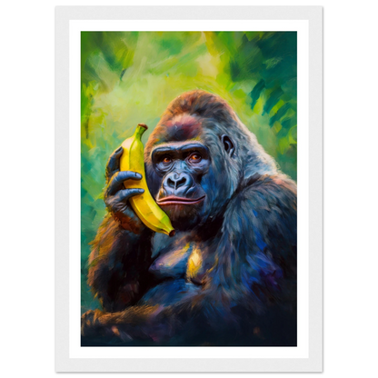 Gorilla on the Line - Poster - Arthena