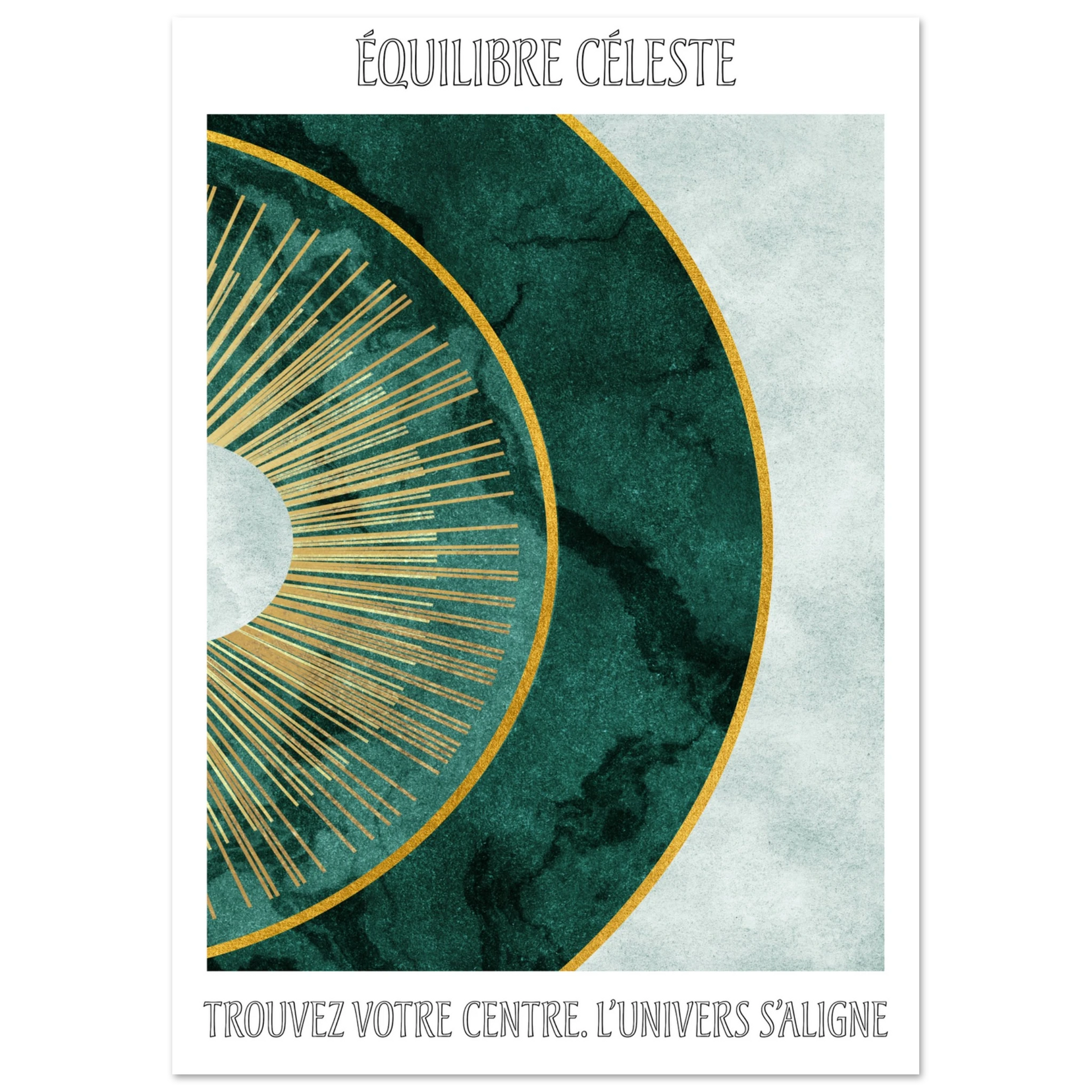Celestial Balance - Poster - Arthena