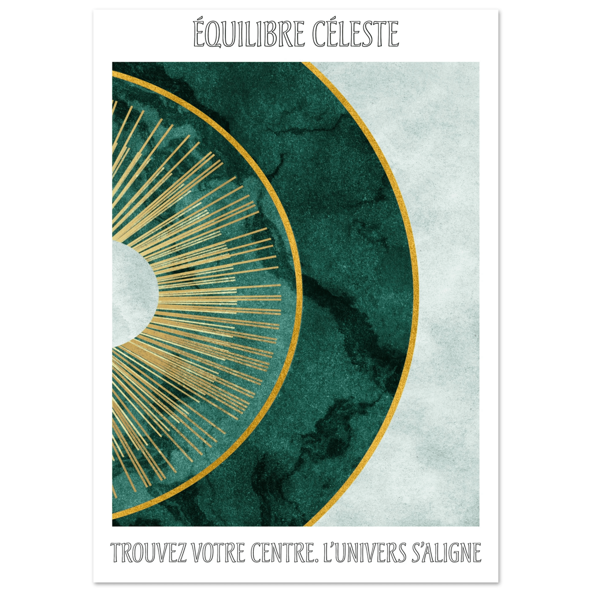 Celestial Balance - Poster - Arthena