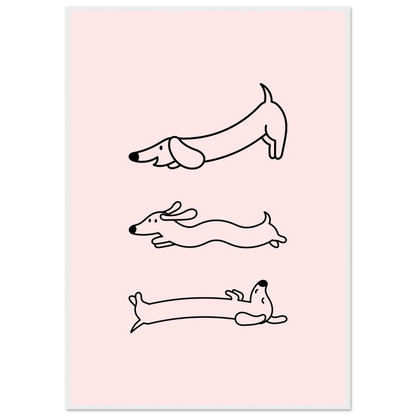 Happy Wienerdog - Poster - Arthena
