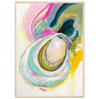 Colorful Oyster - Poster - Arthena