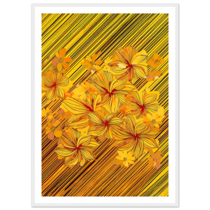 Golden Blossoms - Poster - Arthena