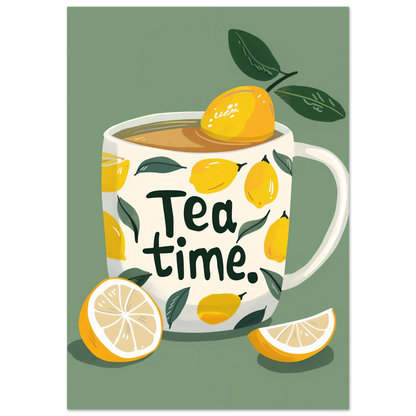 Tea Time - Poster - Arthena