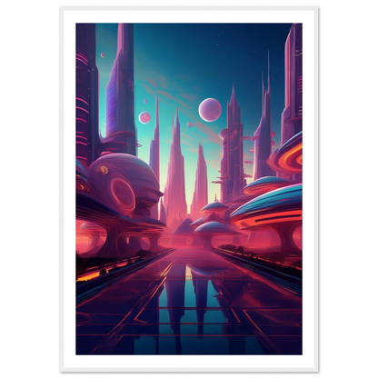 Neon Horizons - Poster - Arthena