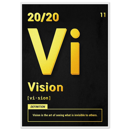 Vision - Poster - Arthena