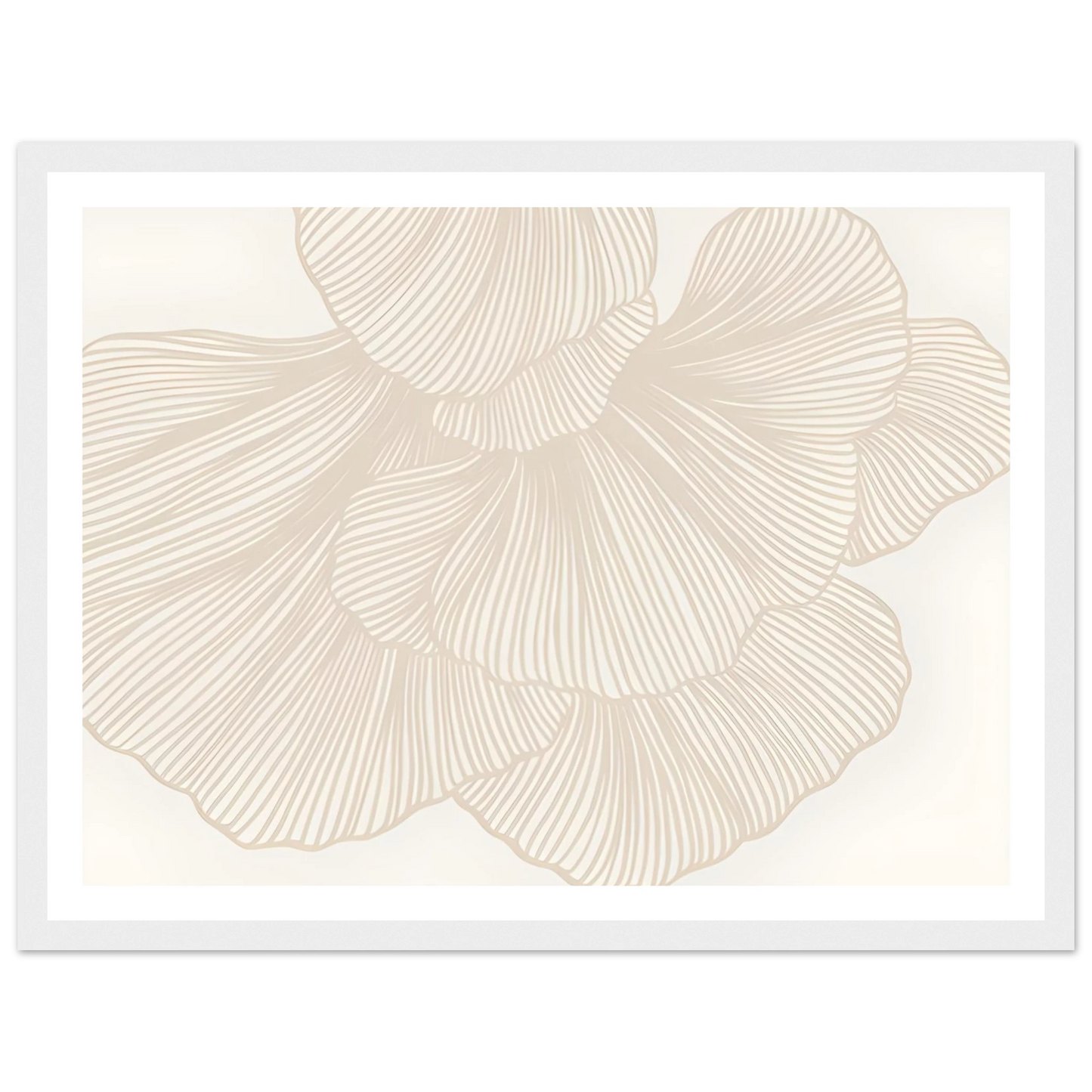Flower Lines - Poster - Arthena